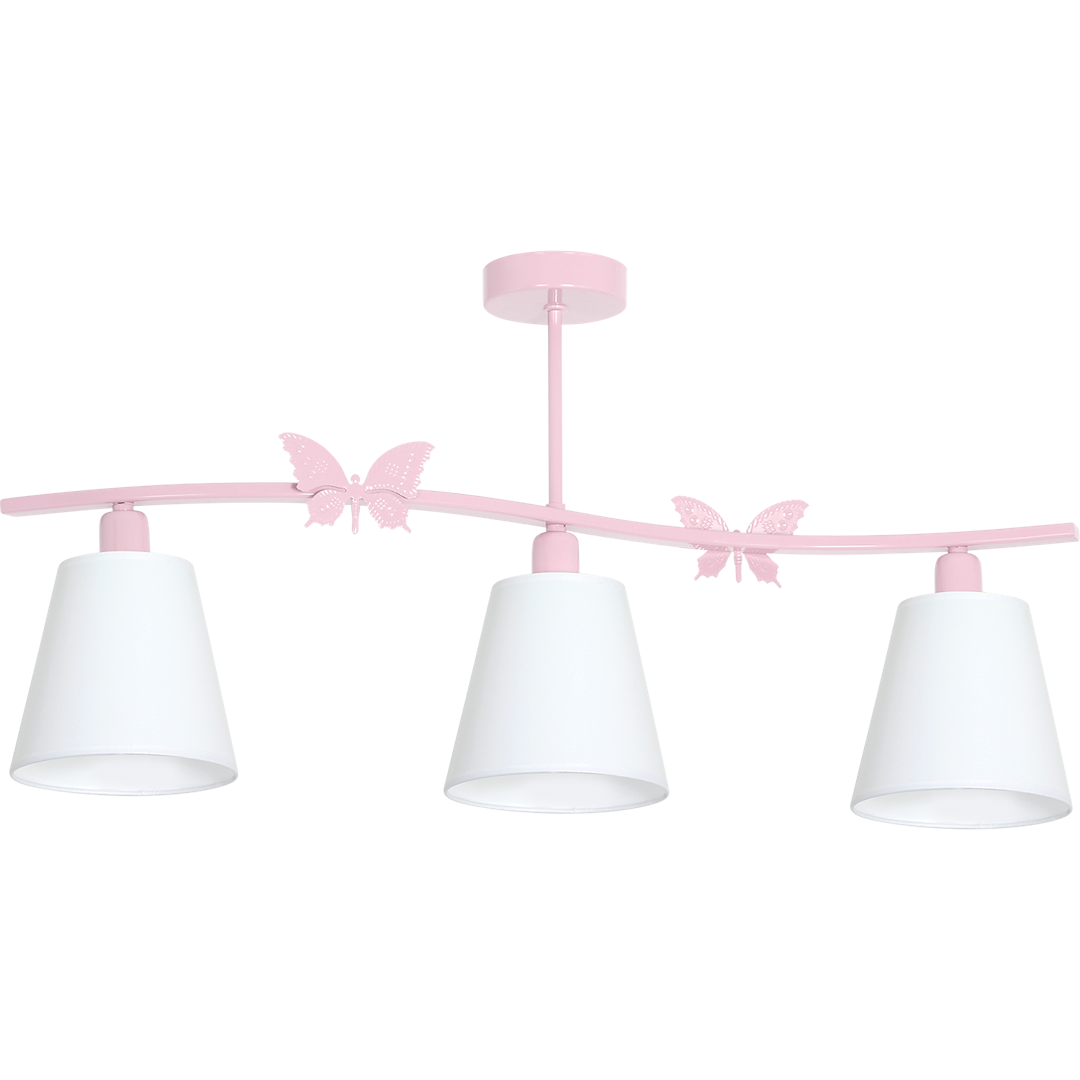 Lustra Alice Pink Premium 3xE14