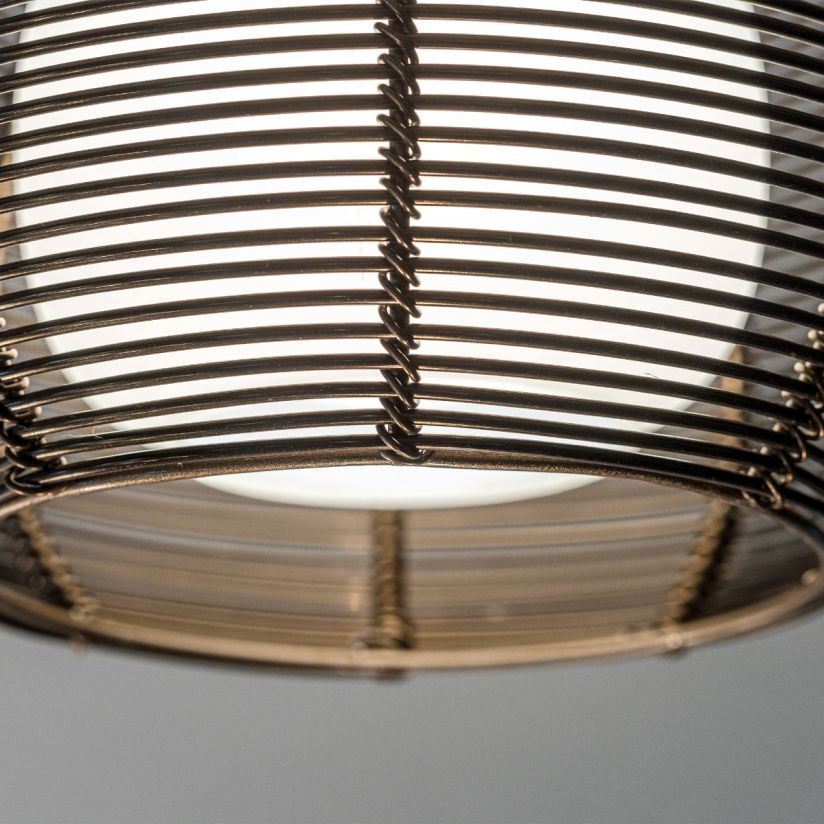 Pendul Unique NEST 1xE14 Bronz