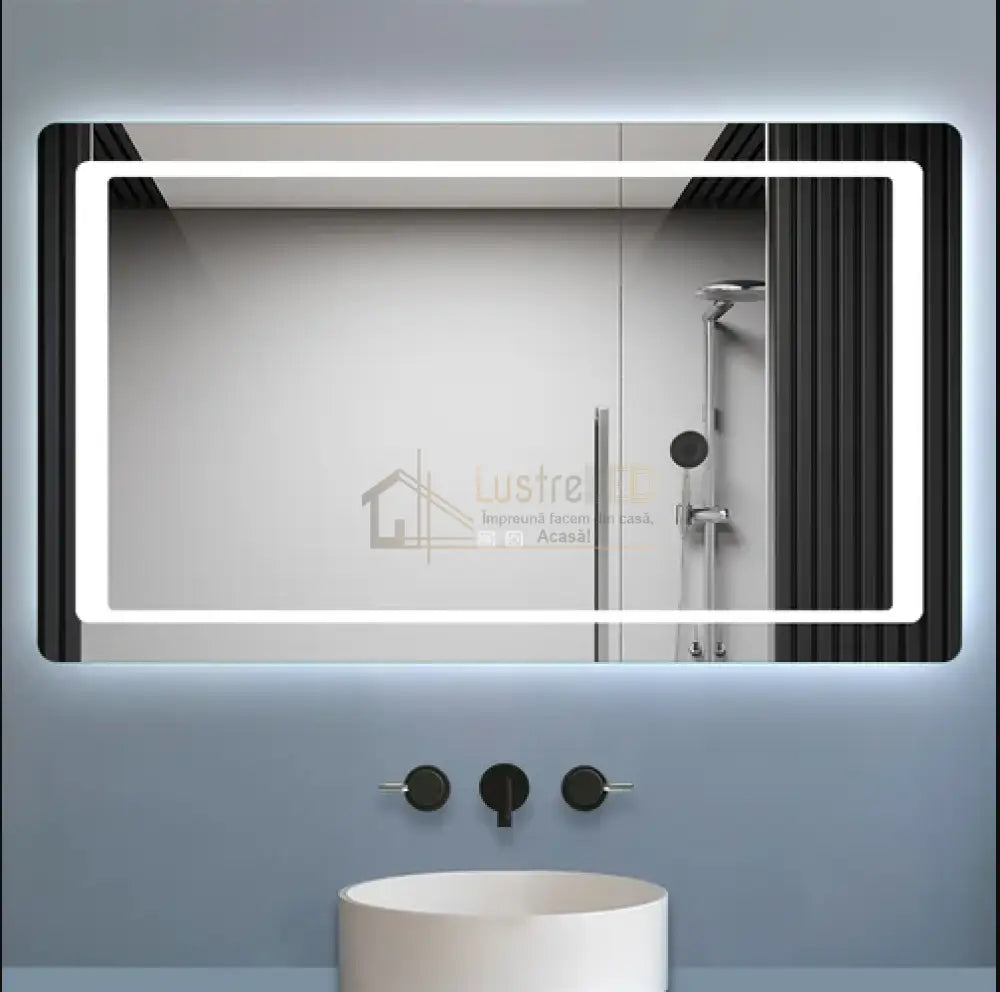 Oglinda Led 110X70Cm Functie Dezaburire Si Touch J22 Led Mirror