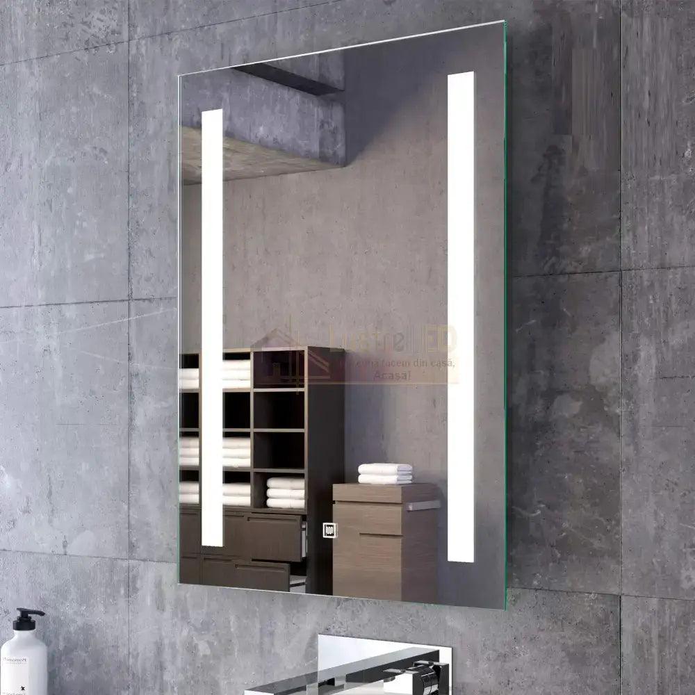 Oglinda Led 50X70Cm Cu Functie Dezaburire Si Touch M061S Mirror