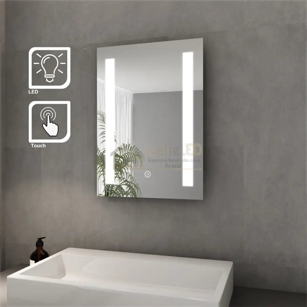 Oglinda Led 50X70Cm Cu Touch M061S Led Mirror