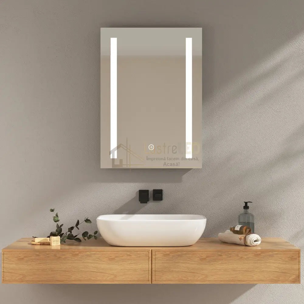 Oglinda Led 50X70Cm Cu Touch M061S Led Mirror