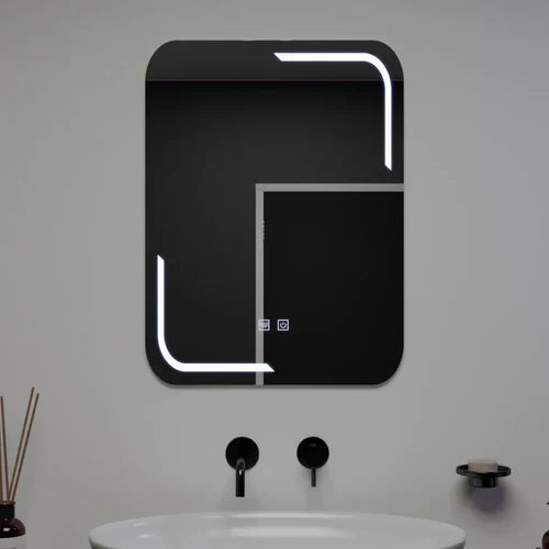 Oglinda LED 60x80cm Functie Dezaburire si Touch E38S 60X80CM / FRAMELESS LED MIRROR
