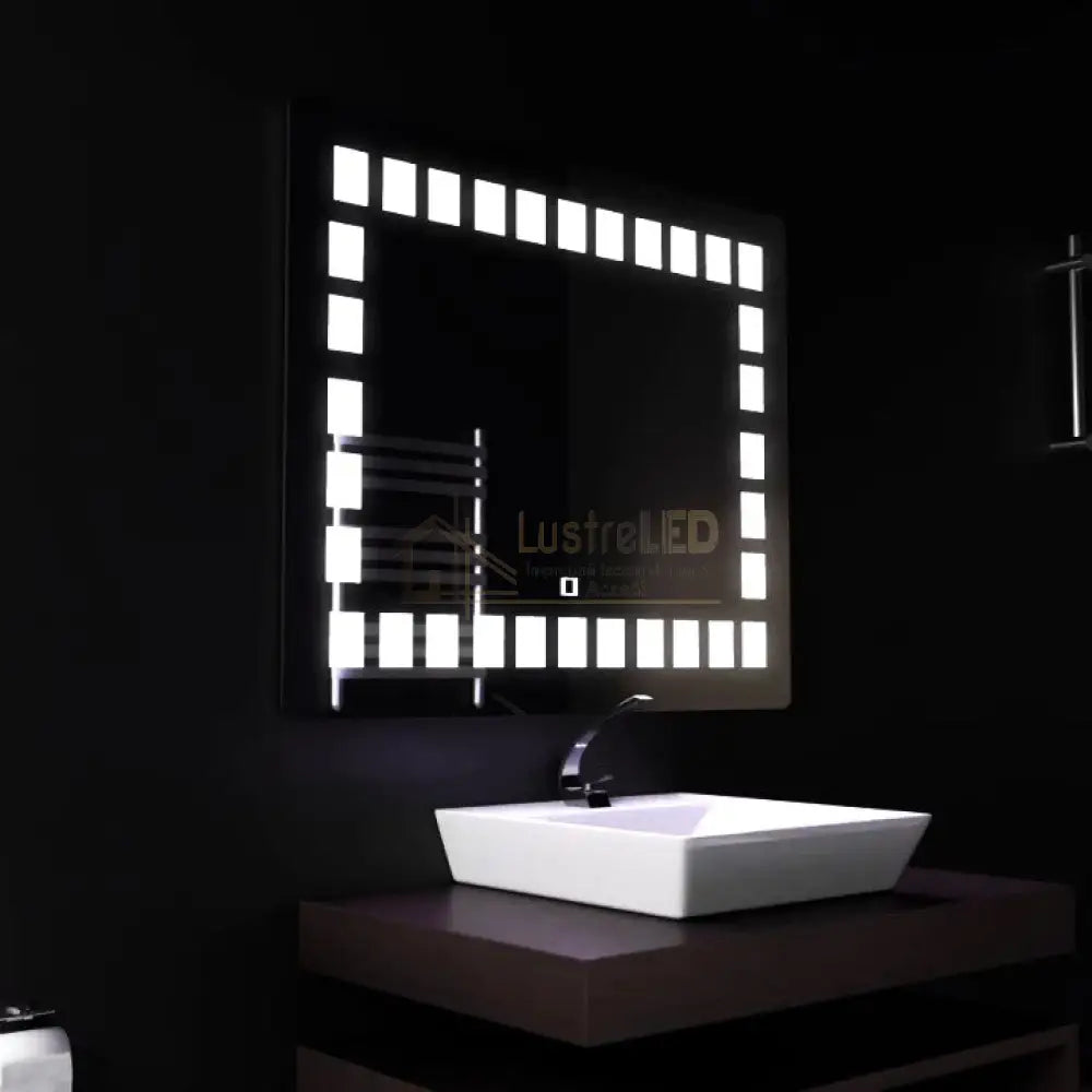 Oglinda Led 80X40Cm Functie Touch 1001S Led Mirror