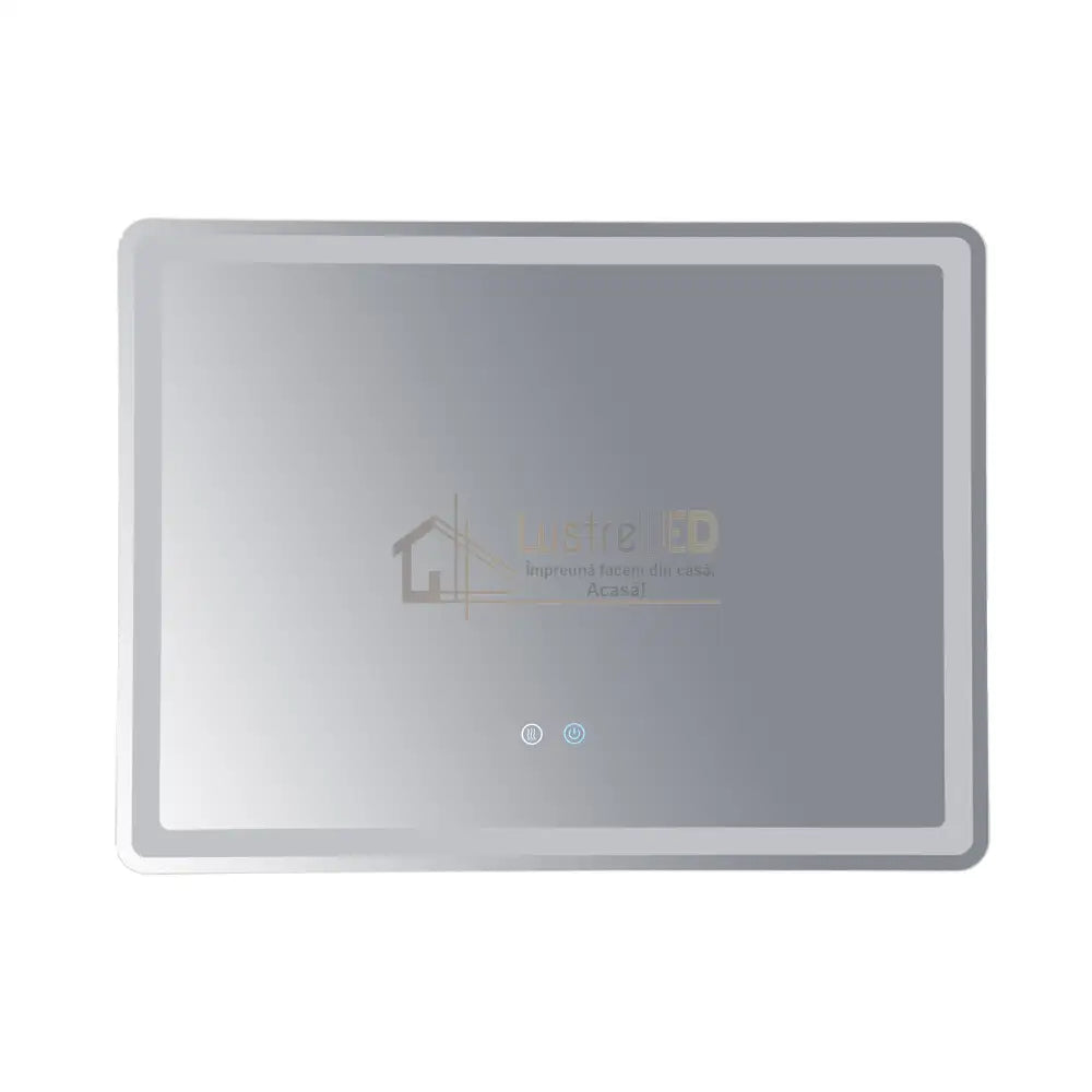 Oglinda Led 80X60Cm 3 Lumini Dezaburire Si Touch Od037Y Led Mirror
