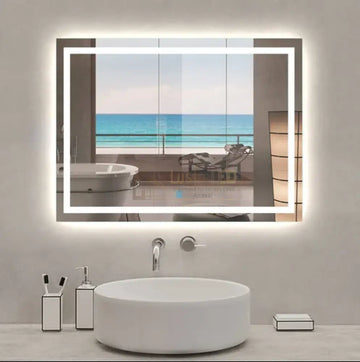 Oglinda Led 80X60Cm Functie Dezaburire Si Touch J03 Led Mirror