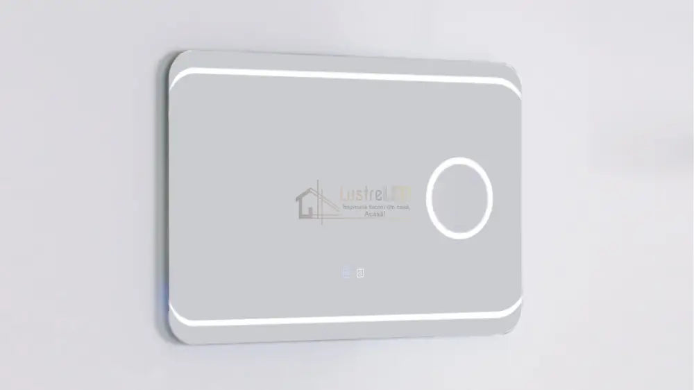 Oglinda Led 90X60Cm Functie Dezaburire Touch Si Lupa J41 Led Mirror