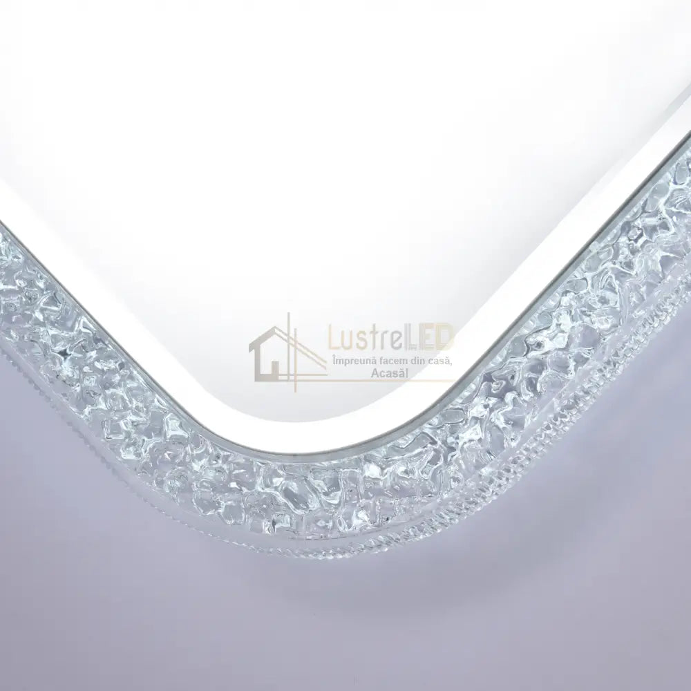 Oglinda Led 98X65Cm 3 Lumini Dezaburire Si Touch Od052 Led Mirror