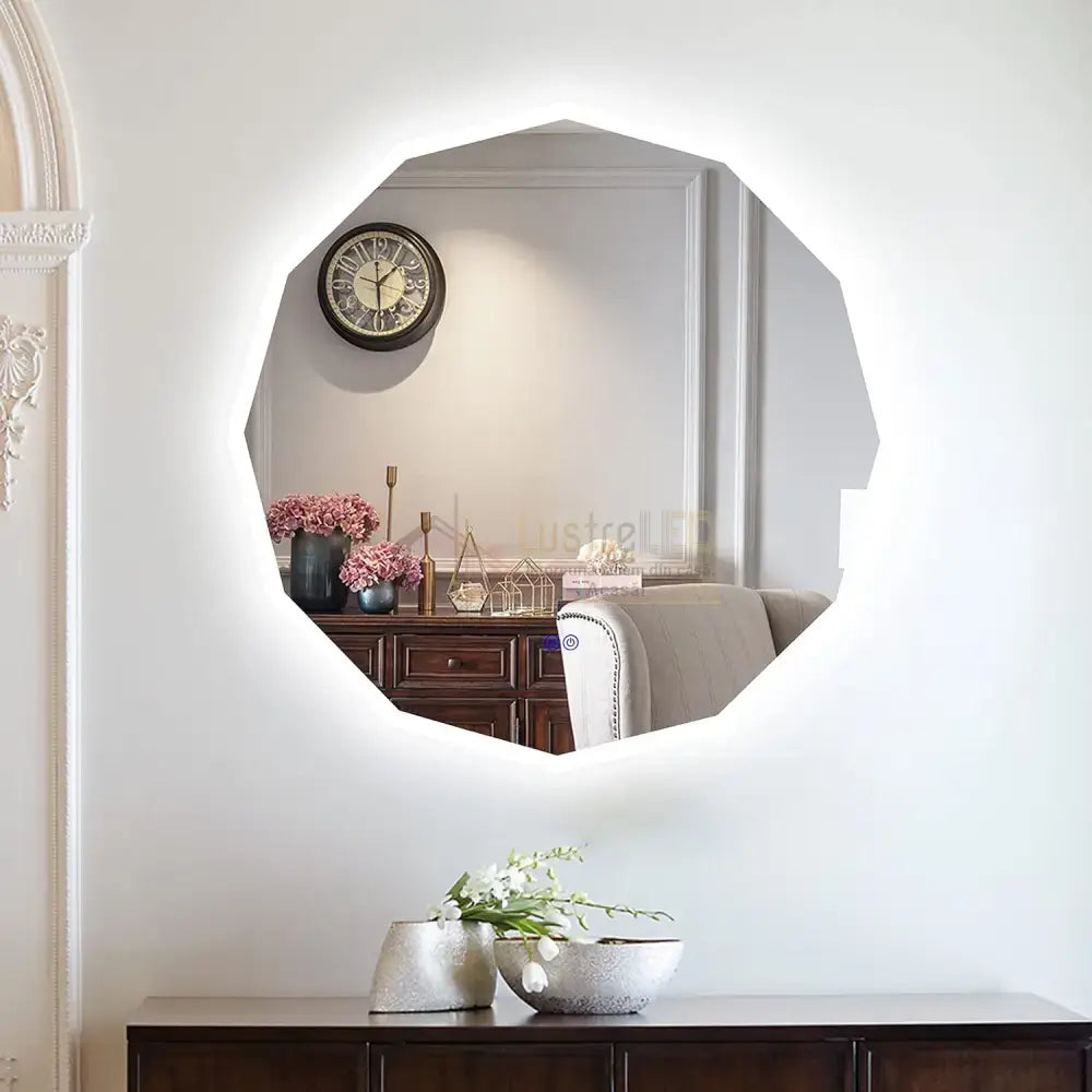 Oglinda Led Dodecagon 70Cm Functie Touch M084 Mirror