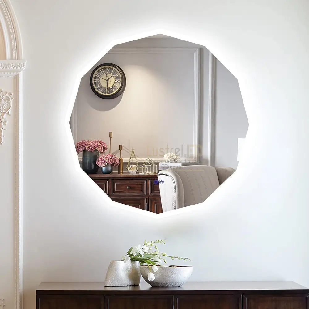 Oglinda Led Dodecagon 70Cm Functie Touch M084 Led Mirror