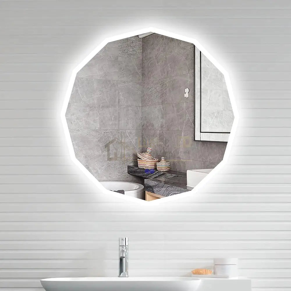 Oglinda Led Dodecagon 70Cm Functie Touch M084 Led Mirror