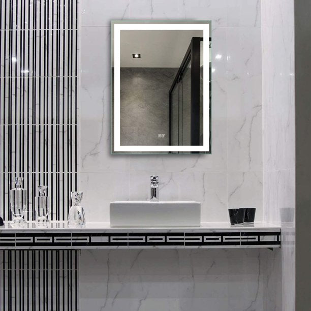 Oglinda Led Dreptunghiulara 60X80Cm Functie Dezaburire Si Touch J08 Mirror