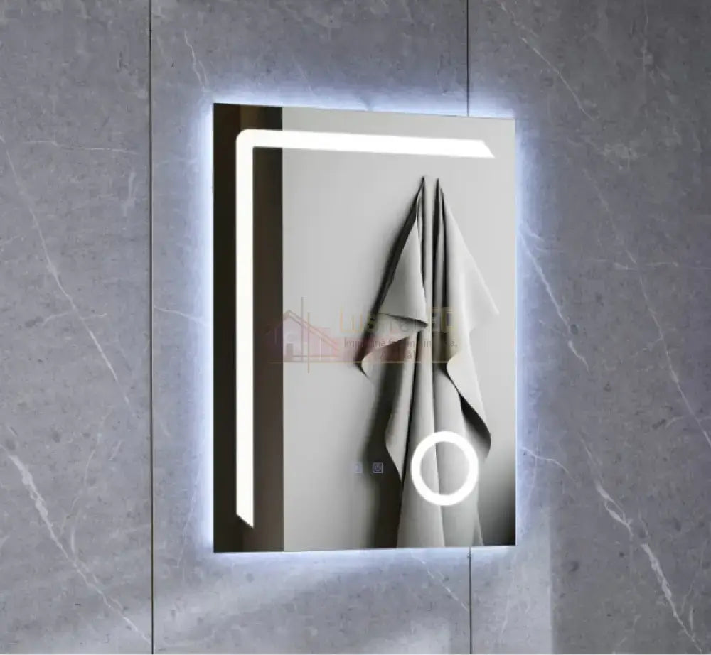 Oglinda Led Dreptunghiulara 60X80Cm Functie Dezaburire Si Touch J01 Mirror