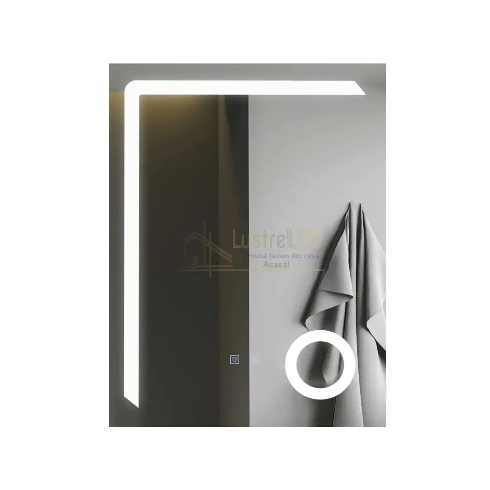 Oglinda Led Dreptunghiulara 60X80Cm Functie Dezaburire Si Touch J01 Led Mirror