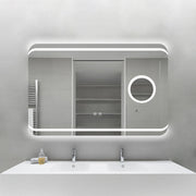 Oglinda LED 90x60cm Functie Dezaburire Touch si Lupa J41