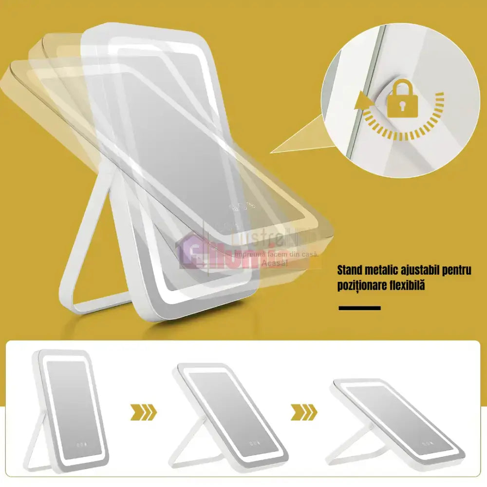 Oglinda LED Makeup OD07 30x40CM ALBA / 40CM LED MIRROR
