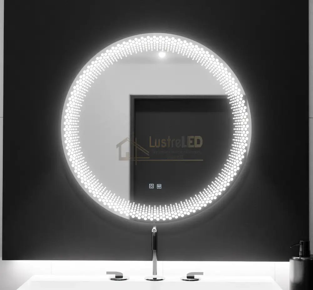 Oglinda LED Premium LUMI cu Senzor 3 Functii Dezaburire FRAMELESS / 60CM LED MIRROR