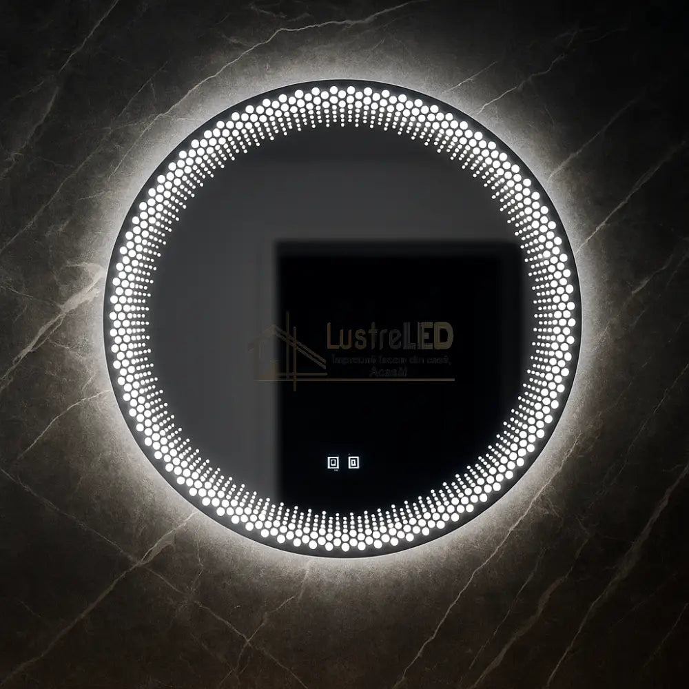 Oglinda LED Premium LUMI cu Senzor 3 Functii Dezaburire FRAMELESS / 60CM LED MIRROR