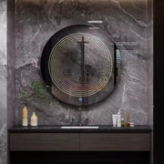 Oglinda Led Rotunda 3D Effect 70Cm 3 Lumini Si Touch Od019X Mirror