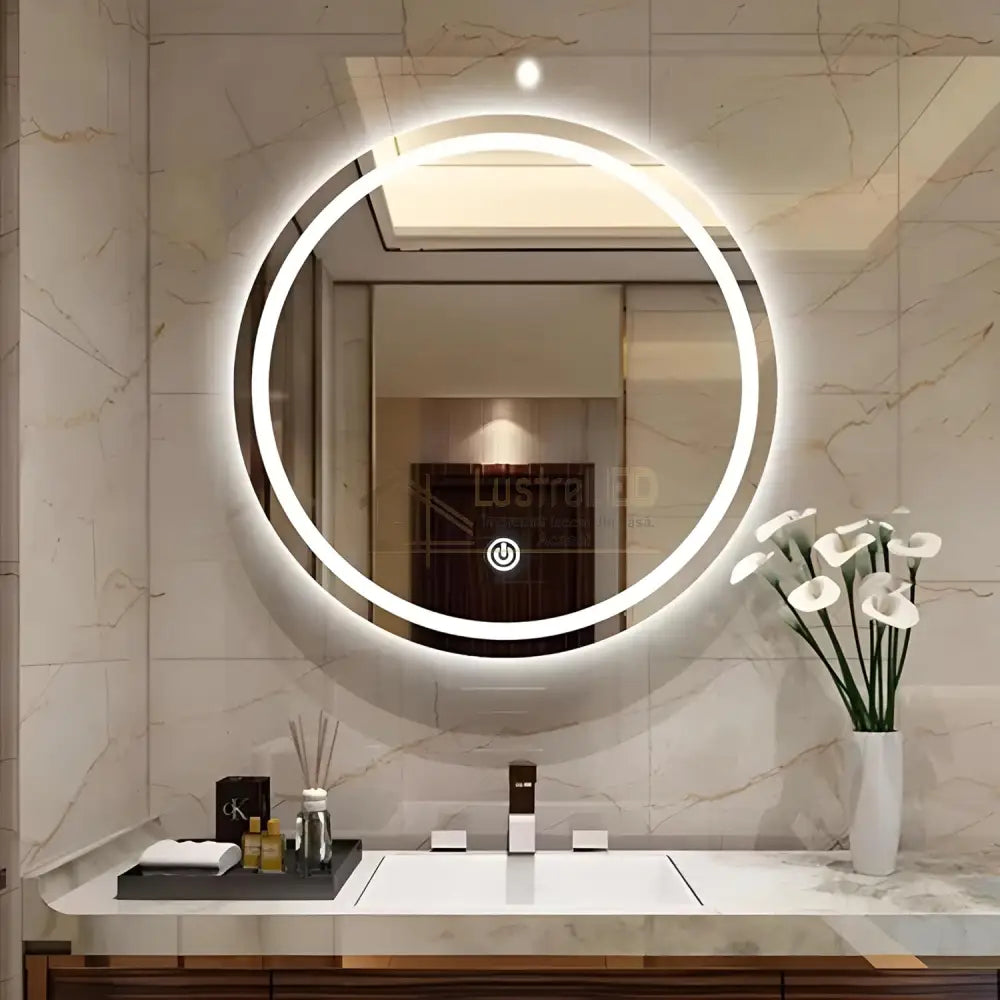 Oglinda Led Rotunda 50Cm Touch J33 Led Mirror