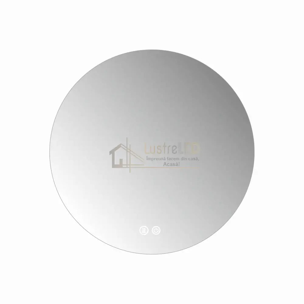 Oglinda Led Rotunda 60Cm 3 Lumini Dezaburire Si Touch Od006 Led Mirror