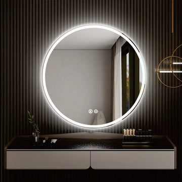 Oglinda LED Rotunda 60cm Functie Dezaburire si Touch J12