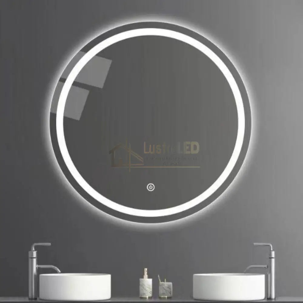 Oglinda LED Rotunda 60cm Touch 3 Functii LED MIRROR