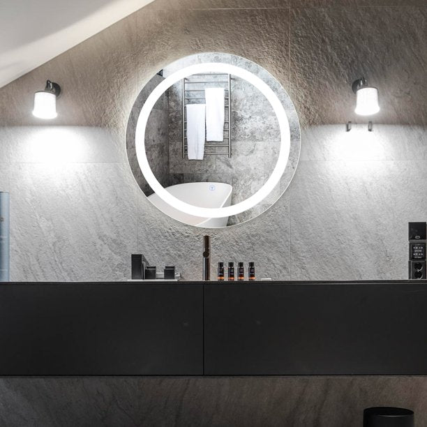 Oglinda LED Rotunda 60cm Functie Dezaburire si Touch J12