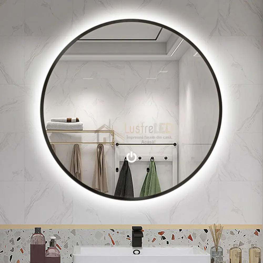 Oglinda LED Rotunda 60CM Simple Touch C110S led mirror