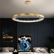 Lustra LED ICE-AGE Gold 1 Segment Echivalent 200W