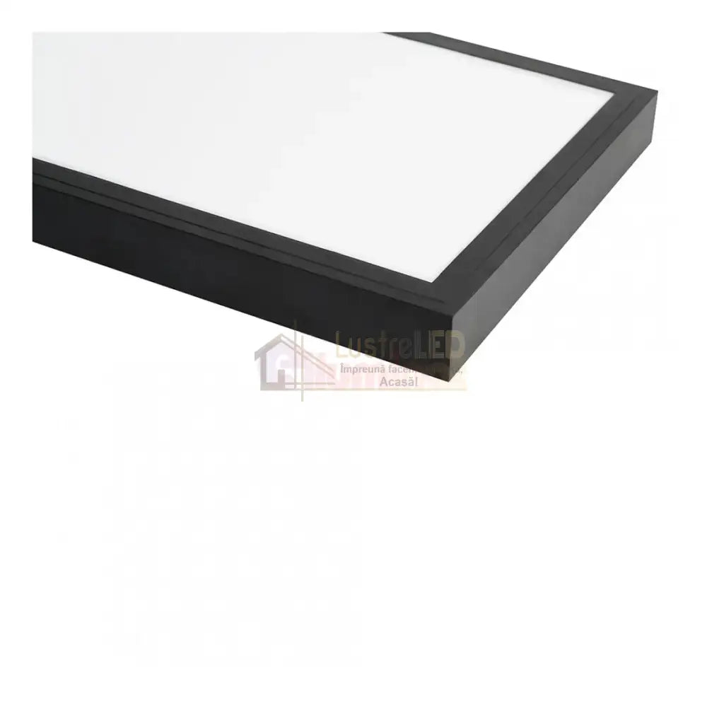 Panou Led 36W 60X30Cm Negru Aplicat Panel