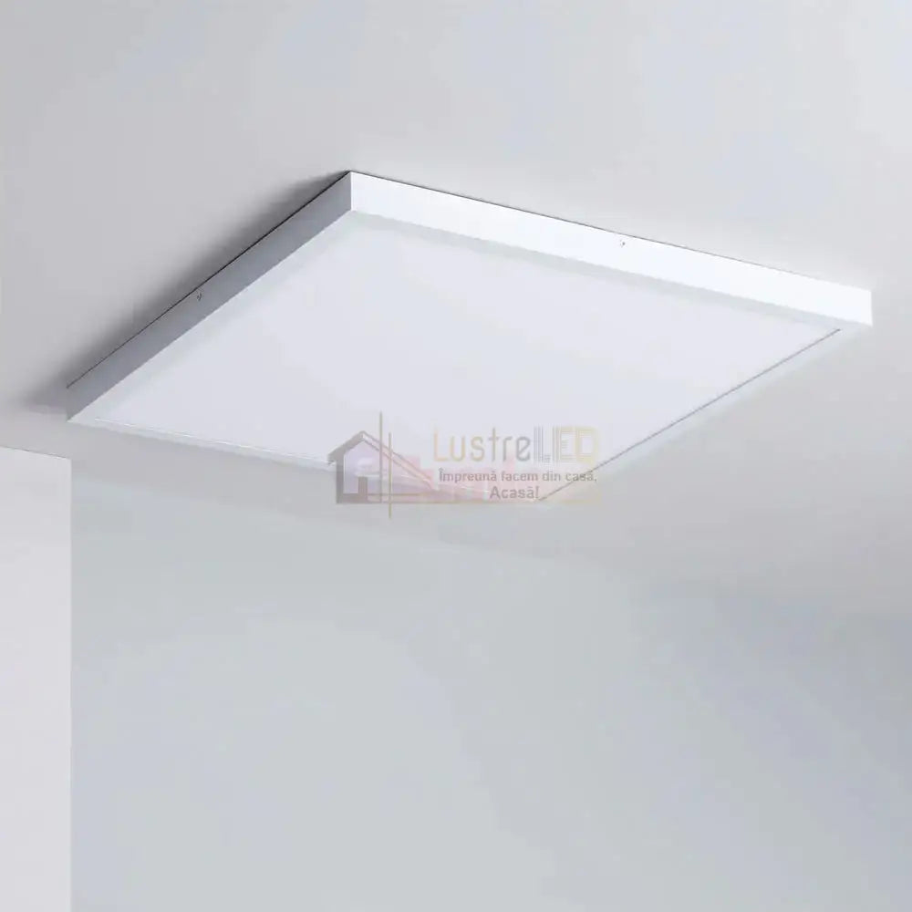 Panou LED 40W 60x60cm Alb Aplicat 3 Lumini Echivalent 400W PANOU LED APLICAT / 40W / 3 FUNCTII LED PANEL