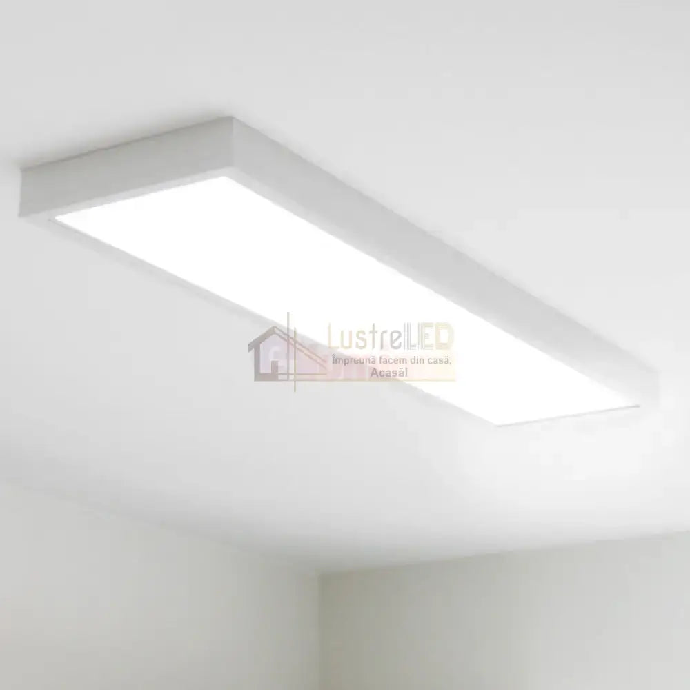 Panou Led 48W 120X30Cm Alb Aplicat Panel