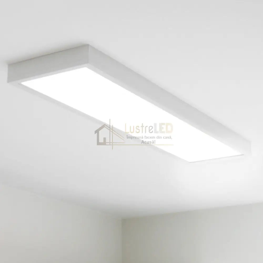 Panou Led 48W 120X30Cm Alb Aplicat Panel