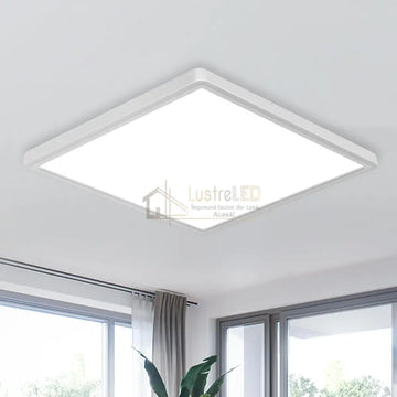 Panou LED 48W 60x60cm Alb Aplicat Echivalent 400W