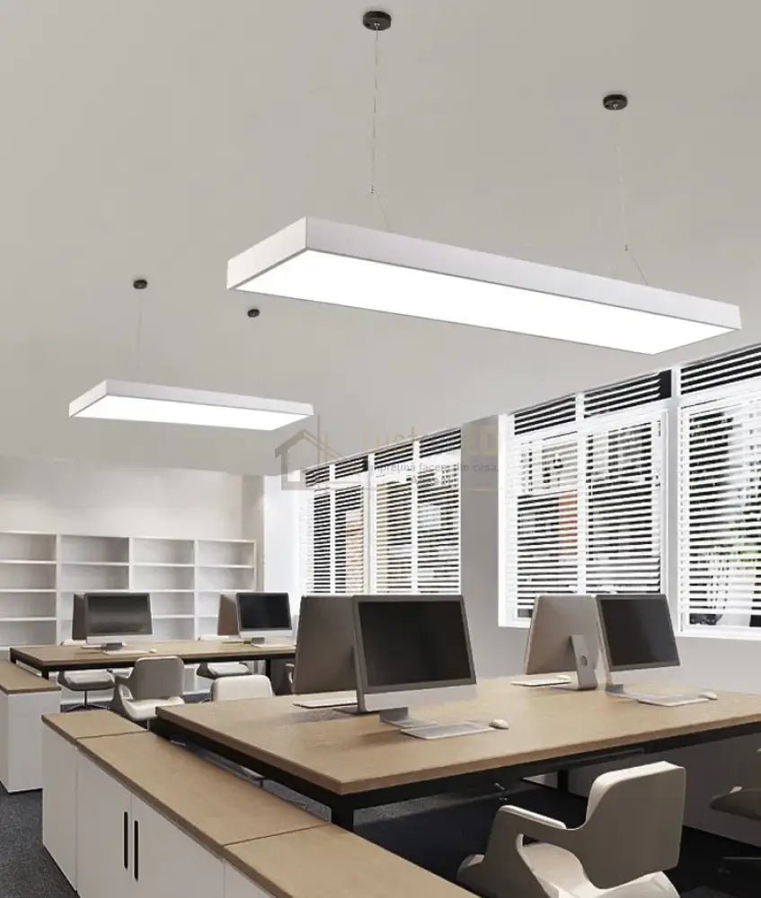 Panou LED 72W 117.5 x 28cm Alb Aplicat/Suspendat Lumina Rece lustreled.ro
