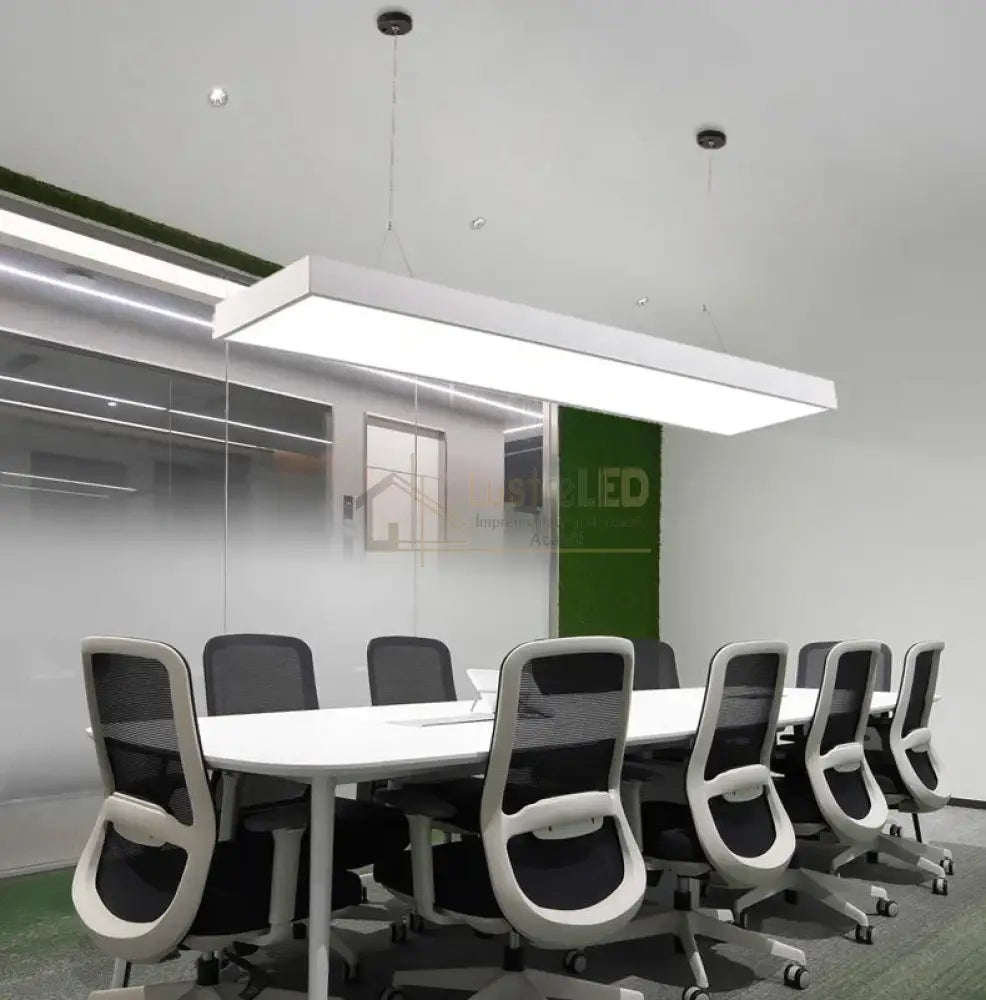 Panou LED 72W 117.5 x 28cm Alb Aplicat/Suspendat Lumina Rece lustreled.ro