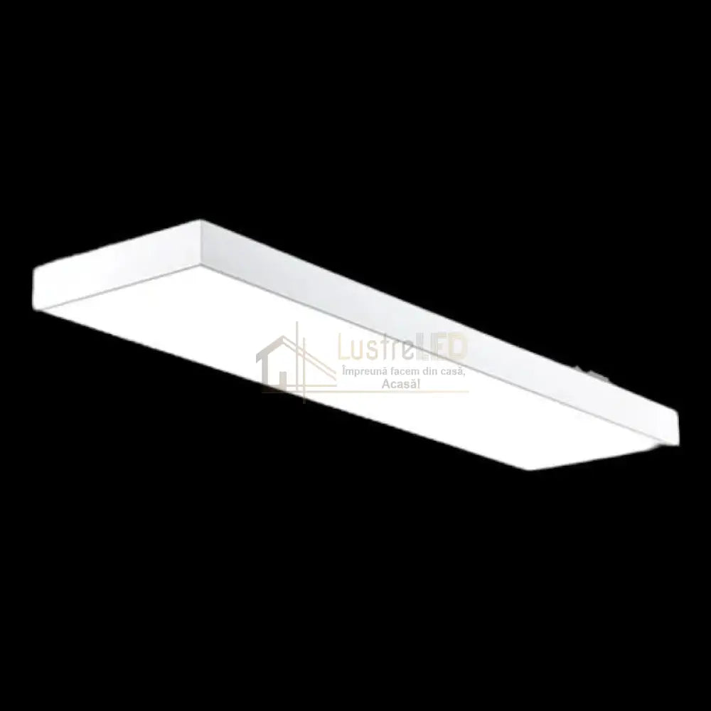 Panou LED 72W 117.5 x 28cm Alb Aplicat/Suspendat Lumina Rece lustreled.ro