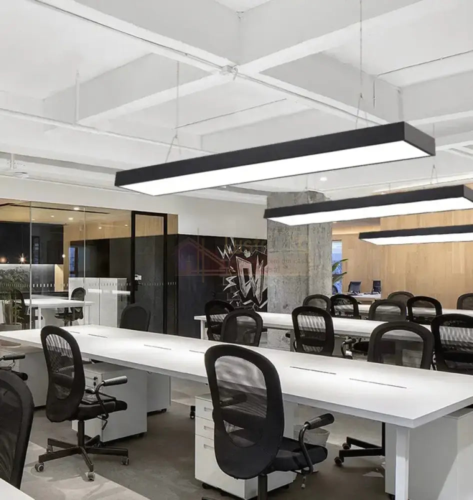Panou LED 72W 117.5 x 28cm Negru Aplicat/Suspendat Echivalent 400W PANOU LED APLICAT / 72W / ALB RECE LED PANEL