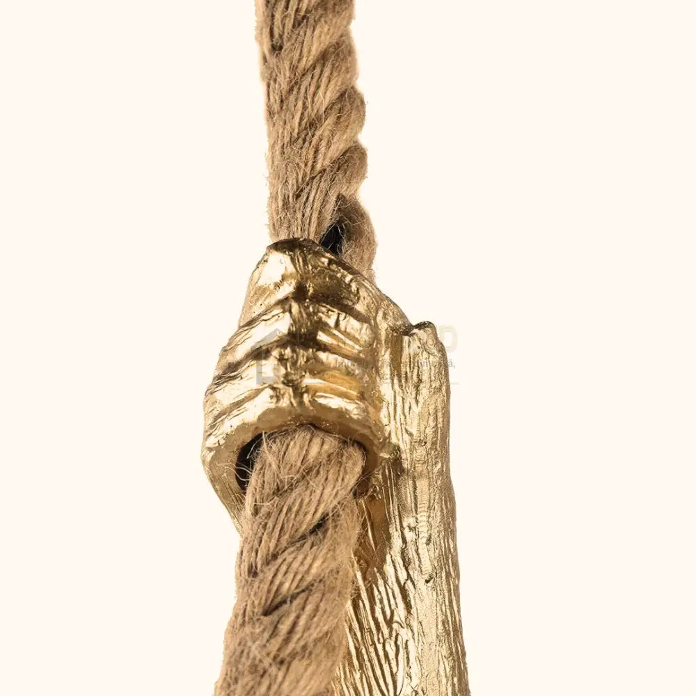 Pendul 1xE27 Monkey Gold AURIE Lighting Fixtures
