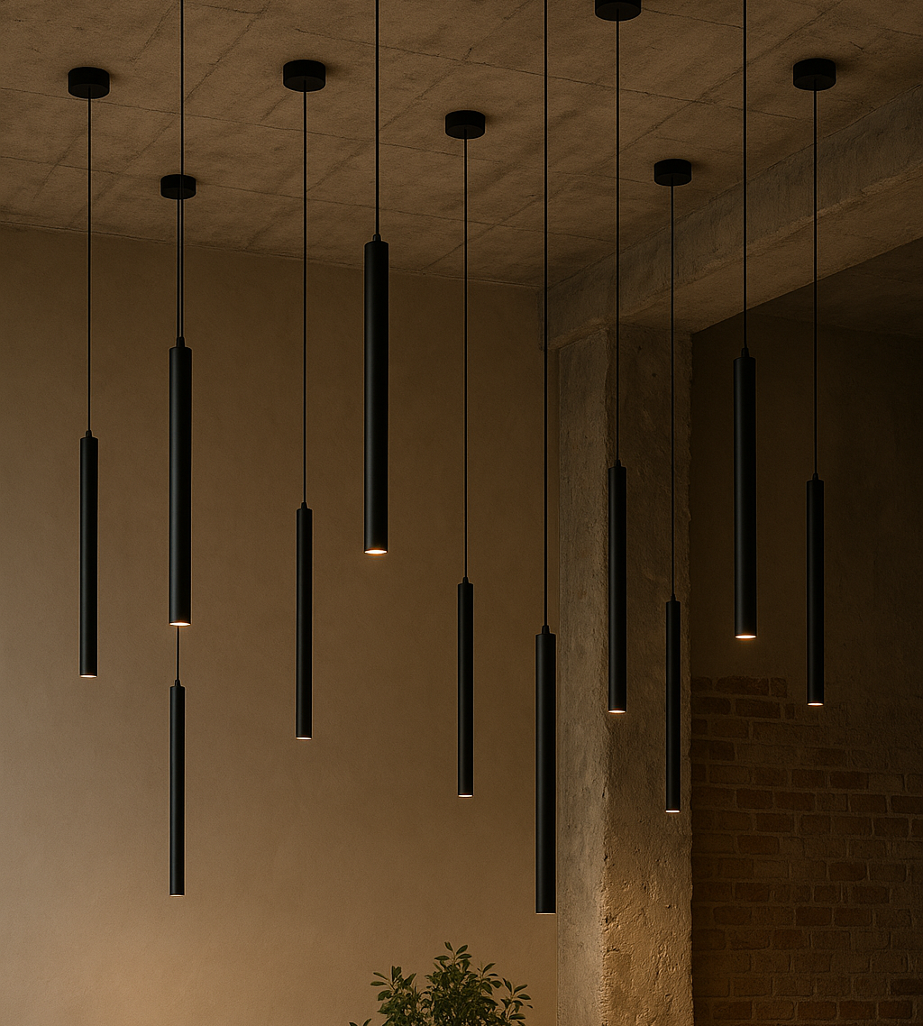 Pendul 1XG9 ORION BLACK NEAGRA Lighting Fixtures