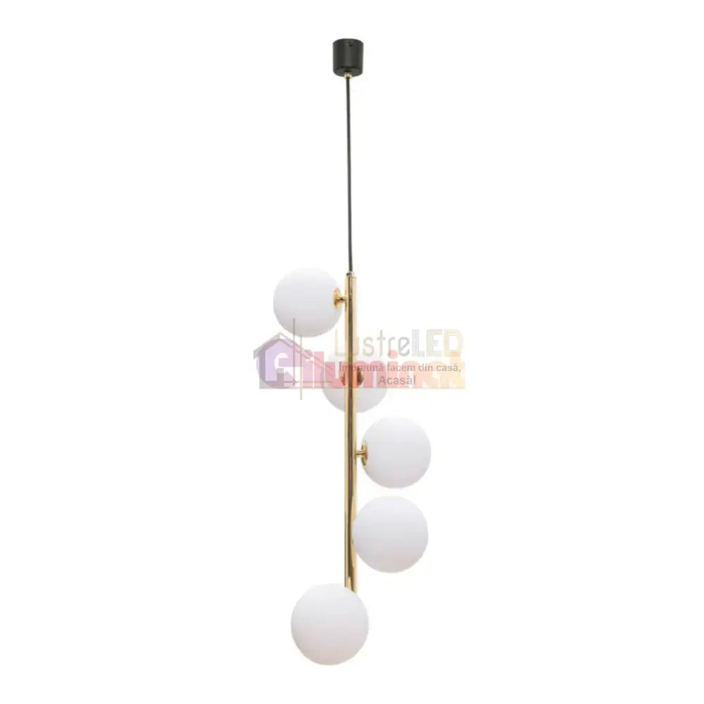 Pendul Abajur ALI Gold Premium lustreled.ro