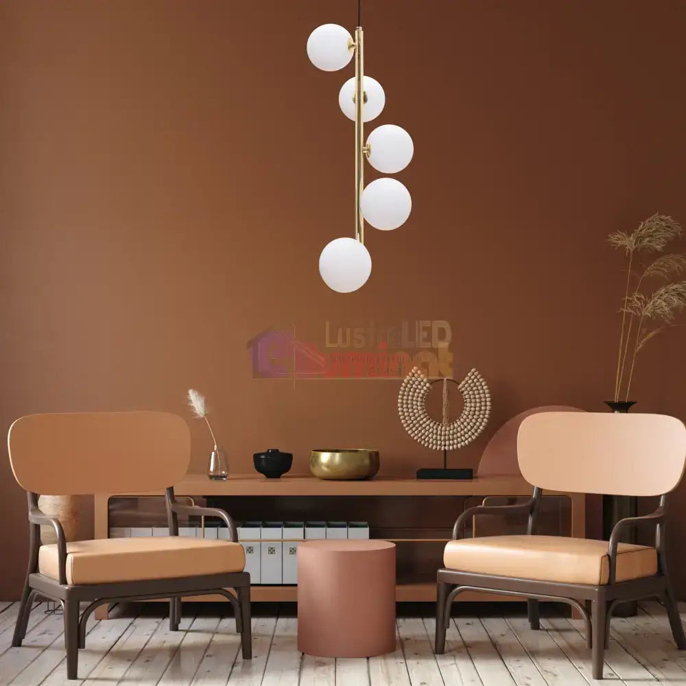 Pendul Abajur ALI Gold Premium lustreled.ro