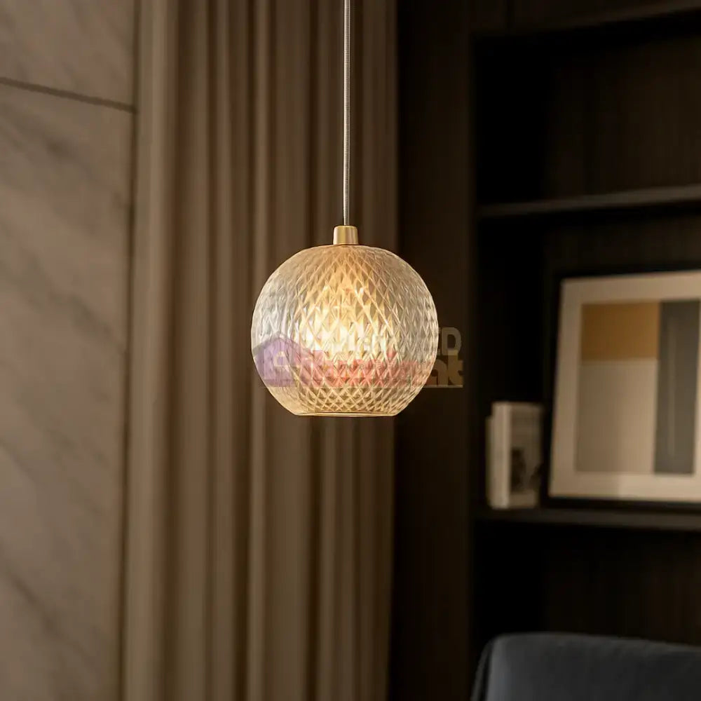 Pendul Abajur 1xG9 Gold lustreled.ro