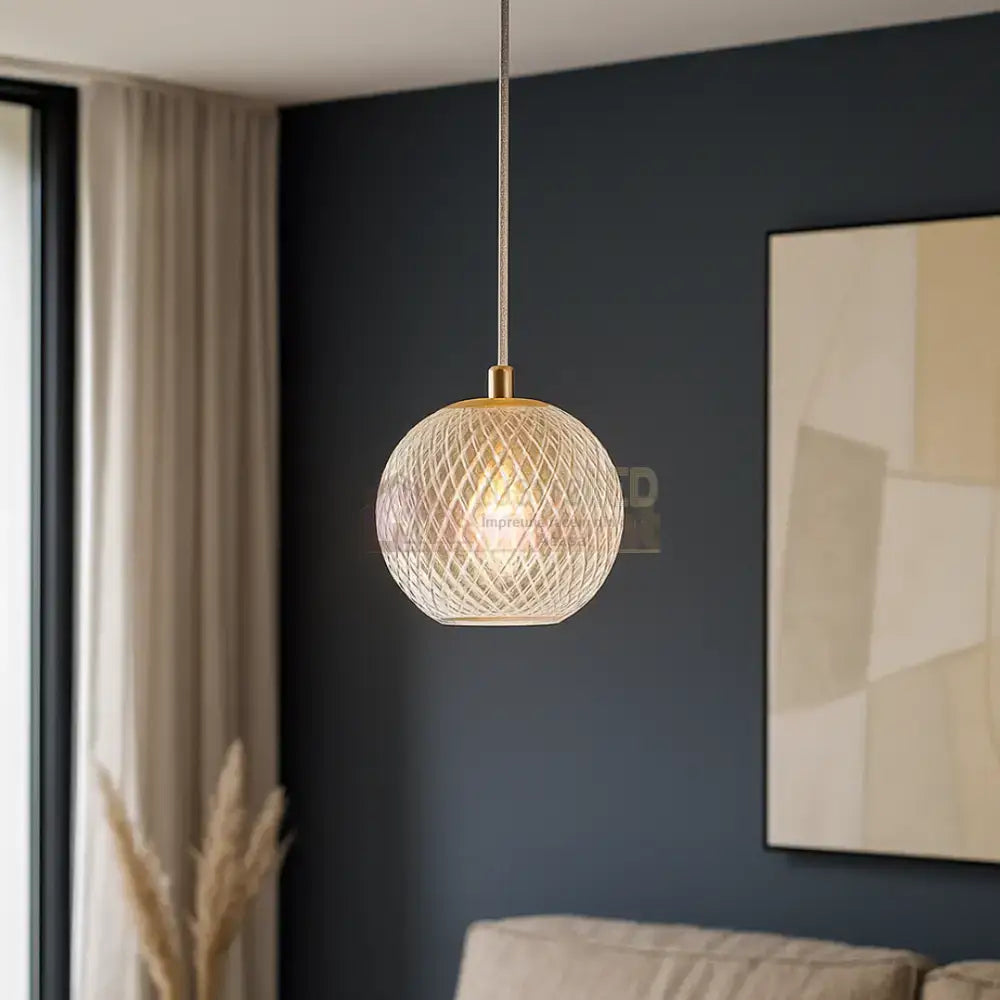 Pendul Abajur 1xG9 Gold AURIE Lighting Fixtures