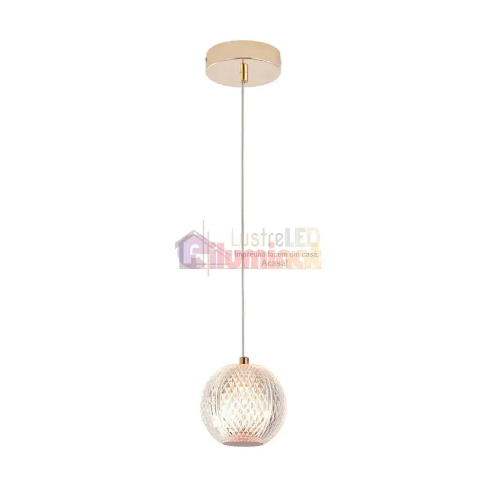 Pendul Abajur 1xG9 Gold lustreled.ro