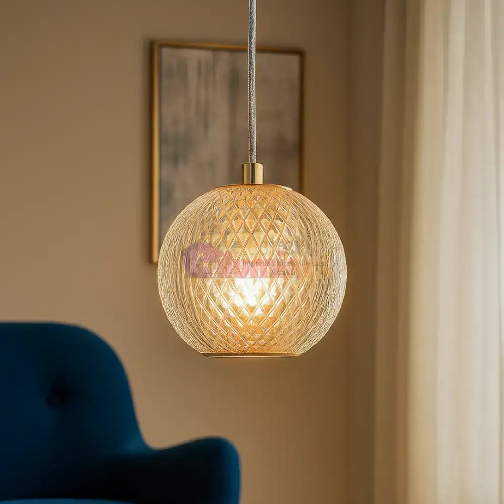 Pendul Abajur 1xG9 Gold lustreled.ro