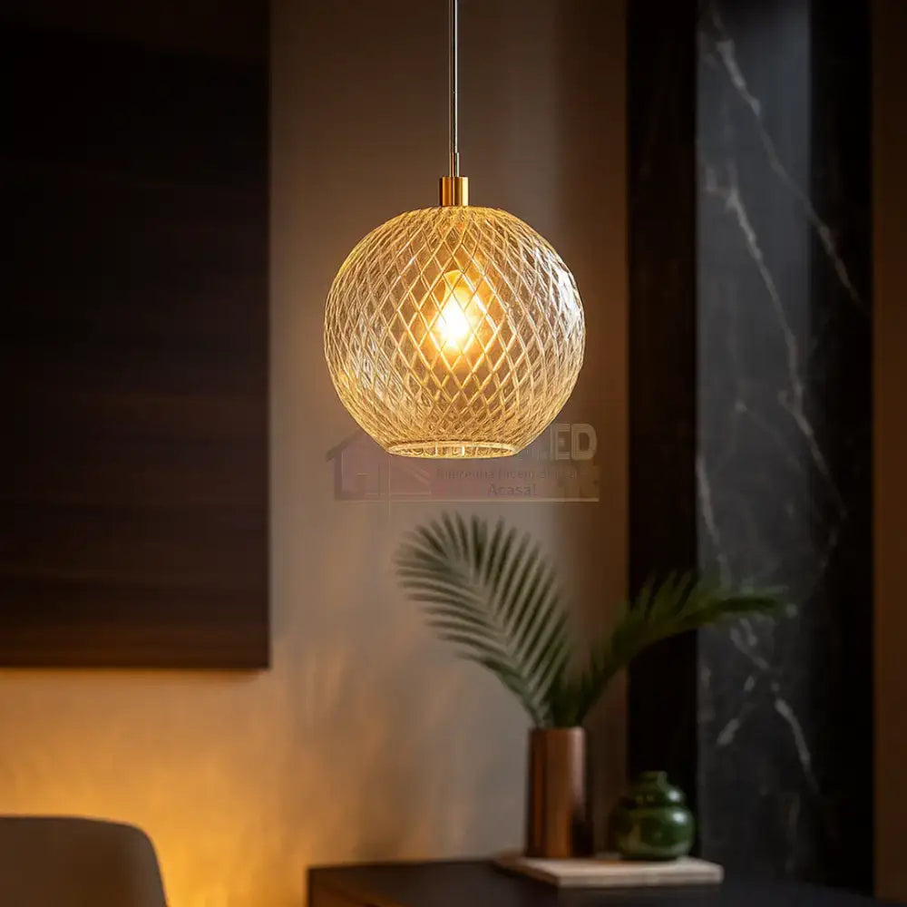 Pendul Abajur 1xG9 Gold AURIE Lighting Fixtures