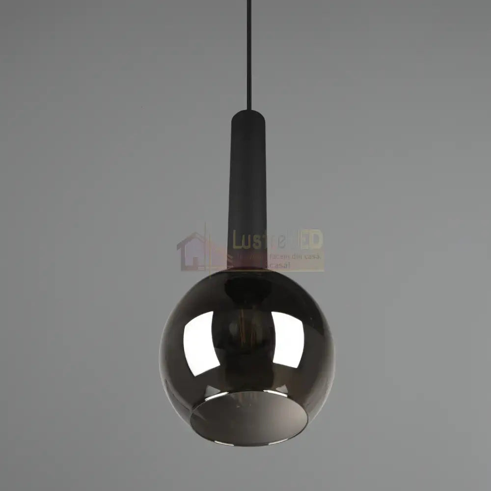Pendul 1x E27 CLAYTON 28W NEAGRA / LUXURY Lighting Fixtures