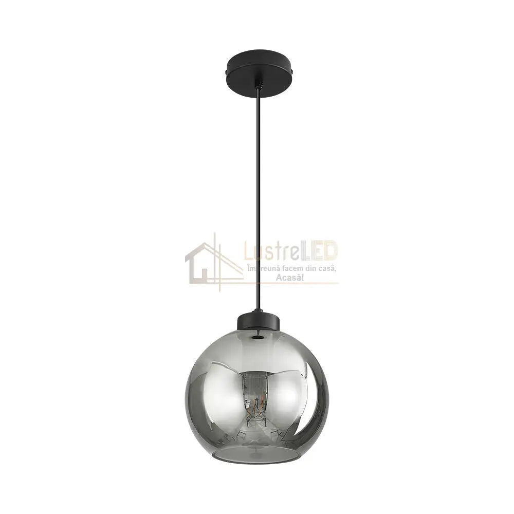 Pendul Abajur Fumuriu FIORE NEAGRA / LUXURY Lighting Fixtures
